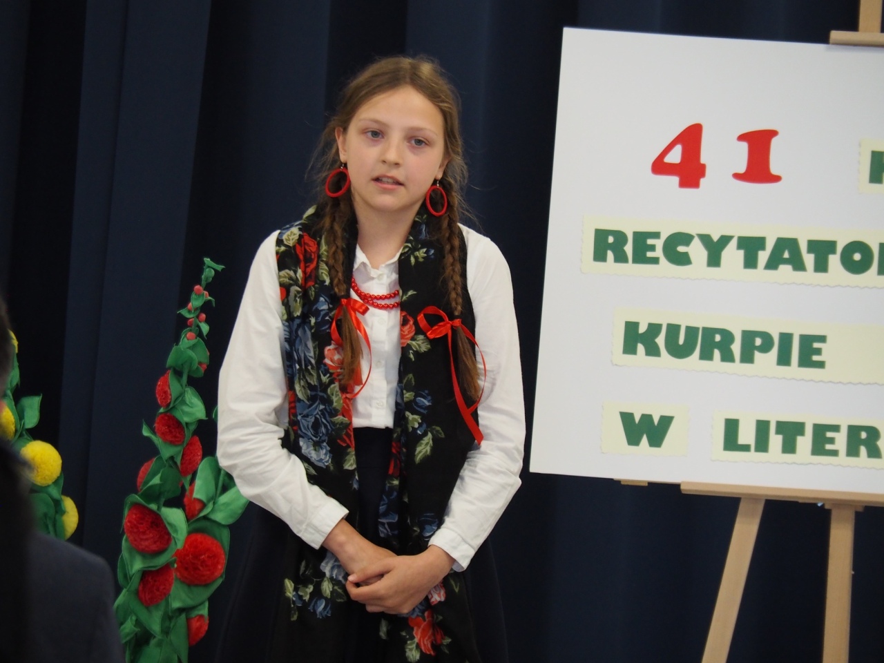 Konkurs Recytatorski „Kurpie Zielone w Literaturze [13.05.2024] - zdjęcie #8 - eOstroleka.pl