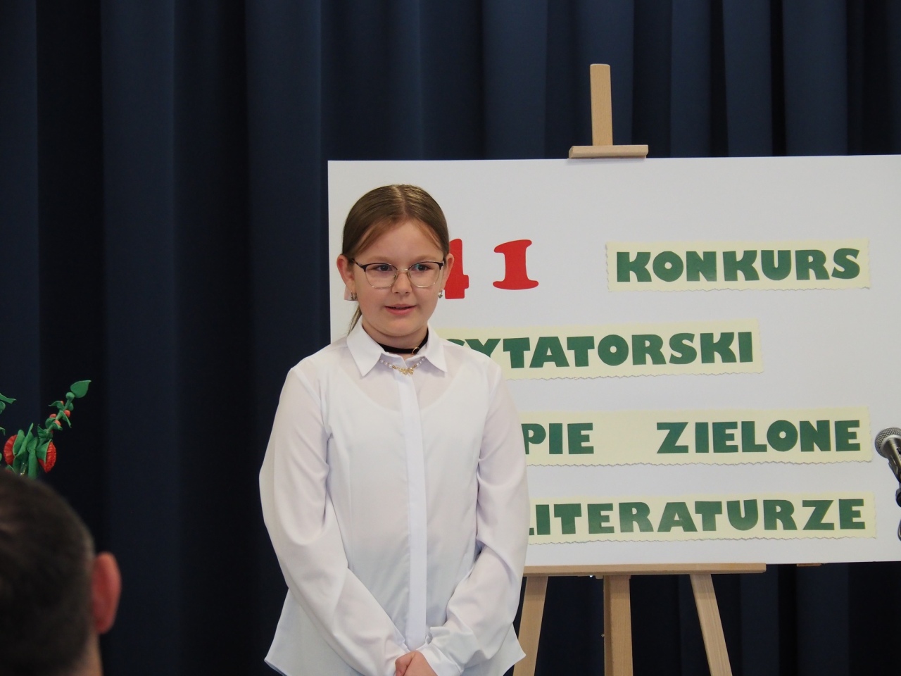 Konkurs Recytatorski „Kurpie Zielone w Literaturze [13.05.2024] - zdjęcie #7 - eOstroleka.pl