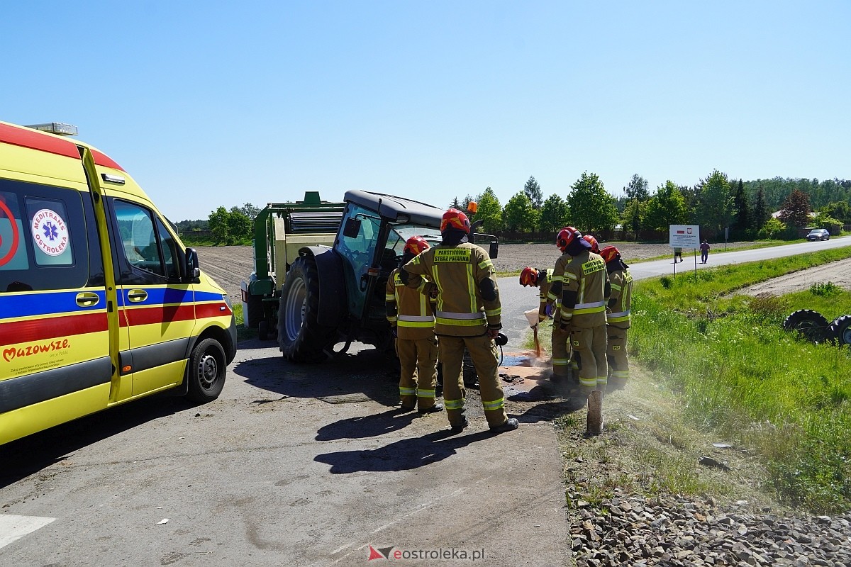 Wypadek na przejeździe kolejowym w Czarnowcu [17.05.2024] - zdjęcie #18 - eOstroleka.pl