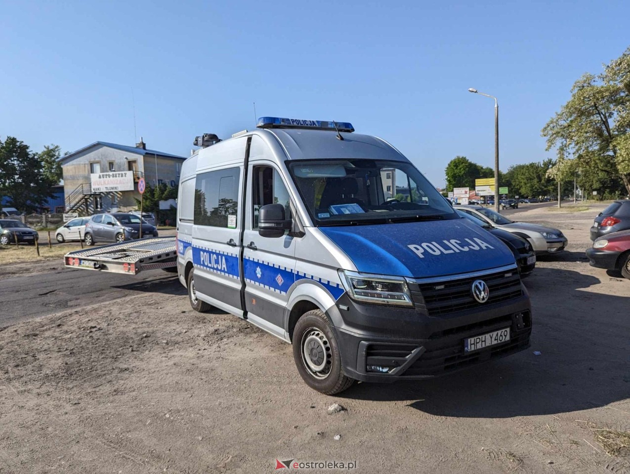 Wypadek na Zawadzkiego Zośki w Ostrołęce [21.05.2024] - zdjęcie #14 - eOstroleka.pl