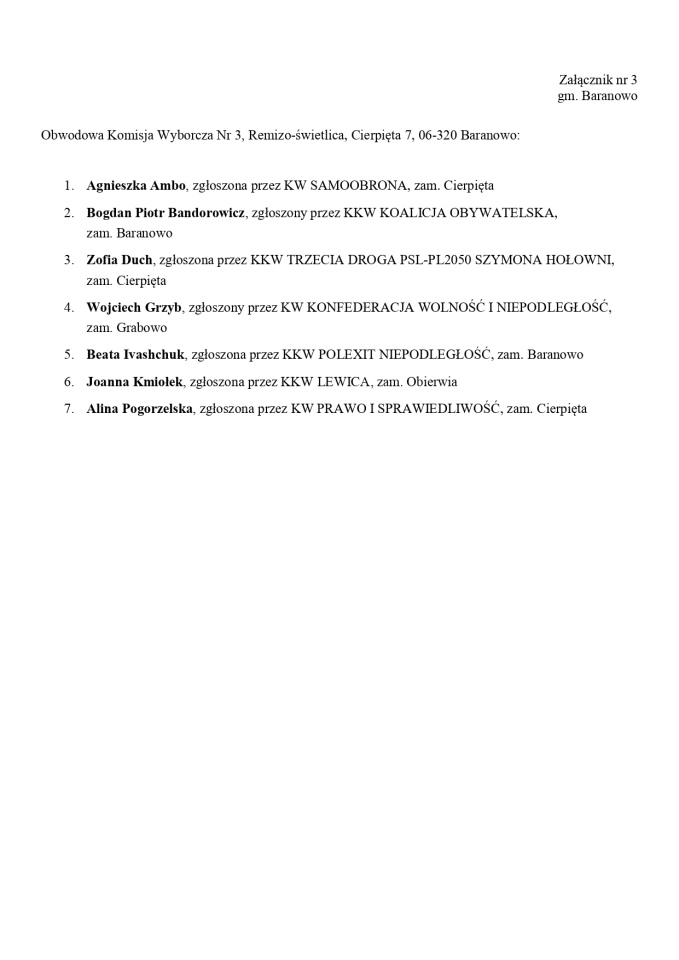Obwodowe Komisje Wyborcze. Wybory europejskie 2024 [21.05.2024] - zdjęcie #239 - eOstroleka.pl