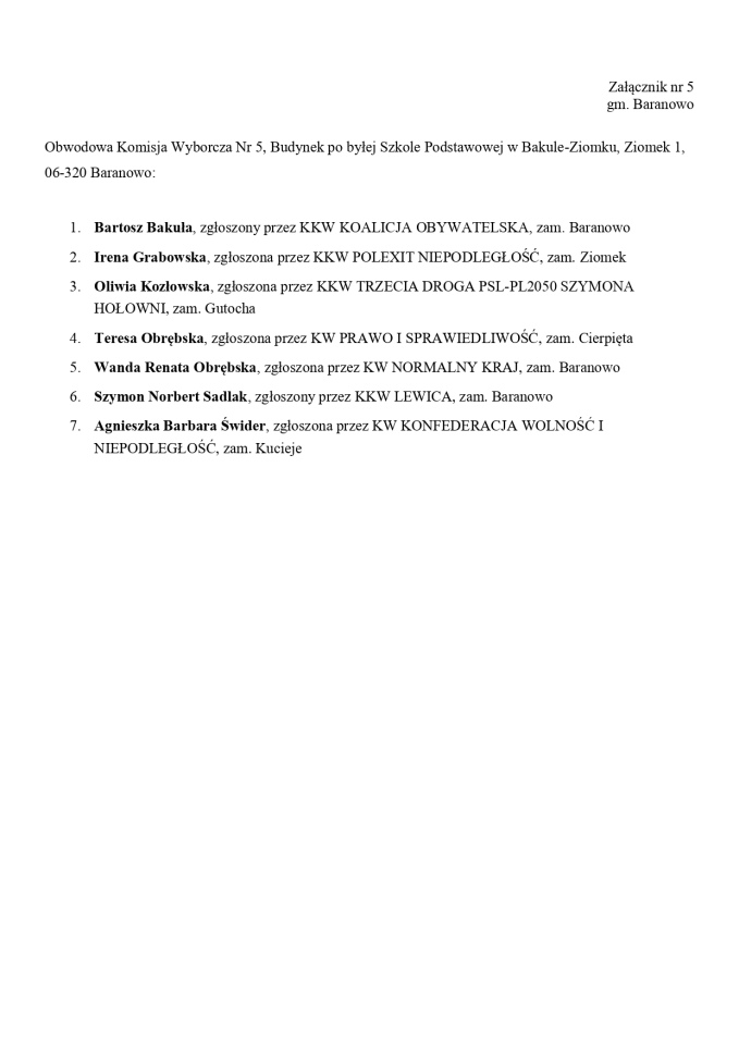 Obwodowe Komisje Wyborcze. Wybory europejskie 2024 [21.05.2024] - zdjęcie #237 - eOstroleka.pl