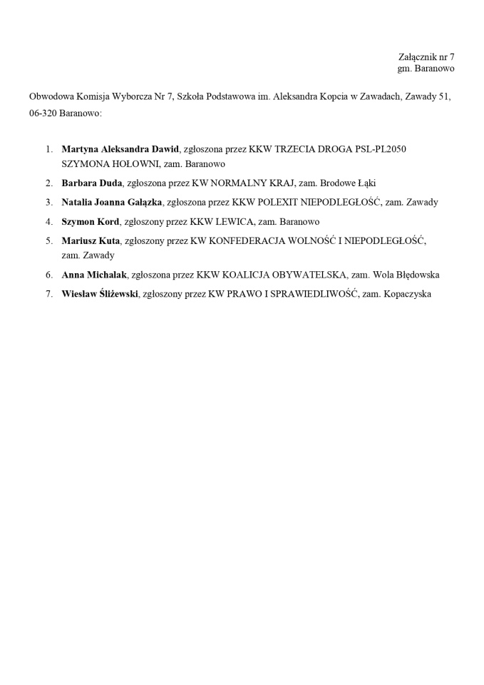 Obwodowe Komisje Wyborcze. Wybory europejskie 2024 [21.05.2024] - zdjęcie #235 - eOstroleka.pl
