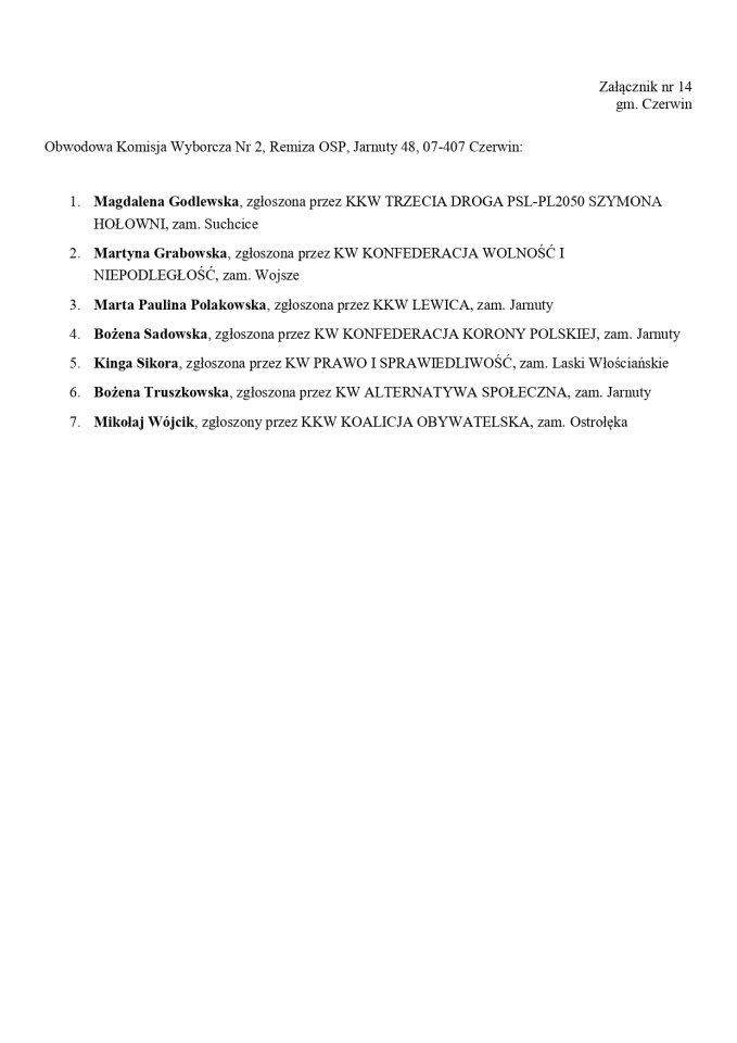 Obwodowe Komisje Wyborcze. Wybory europejskie 2024 [21.05.2024] - zdjęcie #228 - eOstroleka.pl