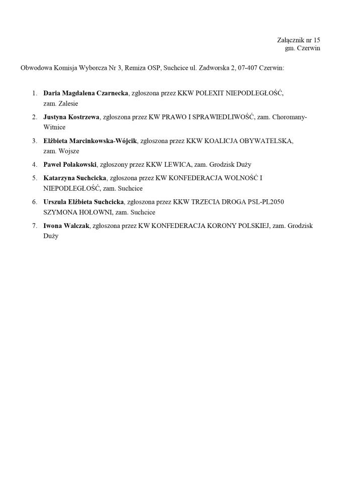 Obwodowe Komisje Wyborcze. Wybory europejskie 2024 [21.05.2024] - zdjęcie #227 - eOstroleka.pl