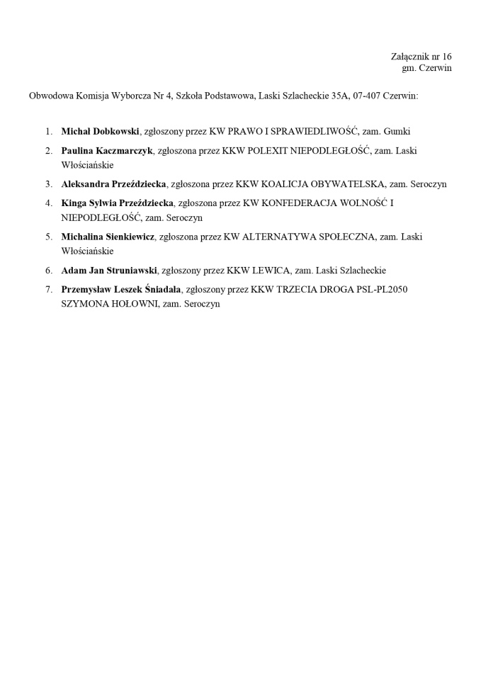 Obwodowe Komisje Wyborcze. Wybory europejskie 2024 [21.05.2024] - zdjęcie #226 - eOstroleka.pl