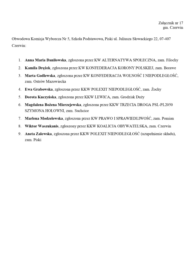 Obwodowe Komisje Wyborcze. Wybory europejskie 2024 [21.05.2024] - zdjęcie #225 - eOstroleka.pl