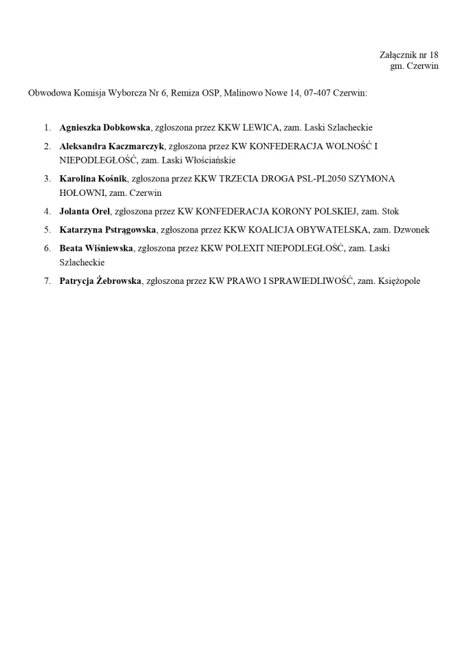 Obwodowe Komisje Wyborcze. Wybory europejskie 2024 [21.05.2024] - zdjęcie #224 - eOstroleka.pl
