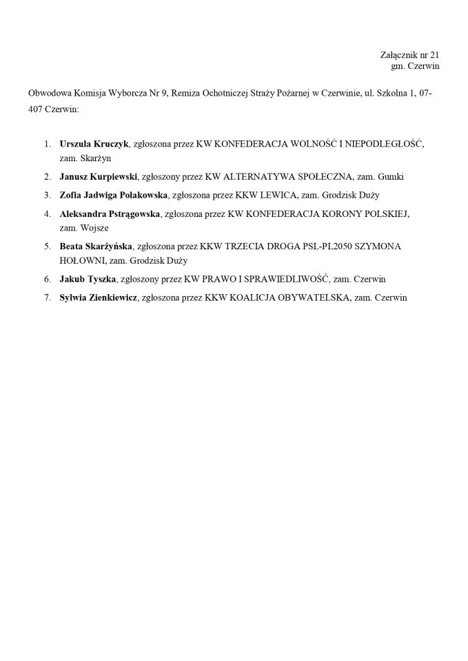 Obwodowe Komisje Wyborcze. Wybory europejskie 2024 [21.05.2024] - zdjęcie #221 - eOstroleka.pl