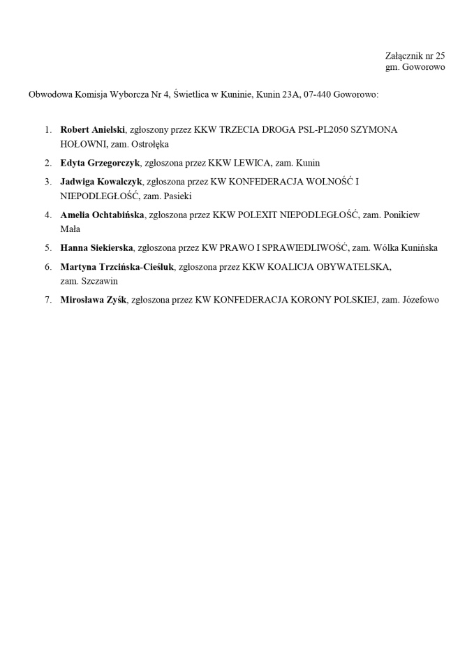 Obwodowe Komisje Wyborcze. Wybory europejskie 2024 [21.05.2024] - zdjęcie #216 - eOstroleka.pl