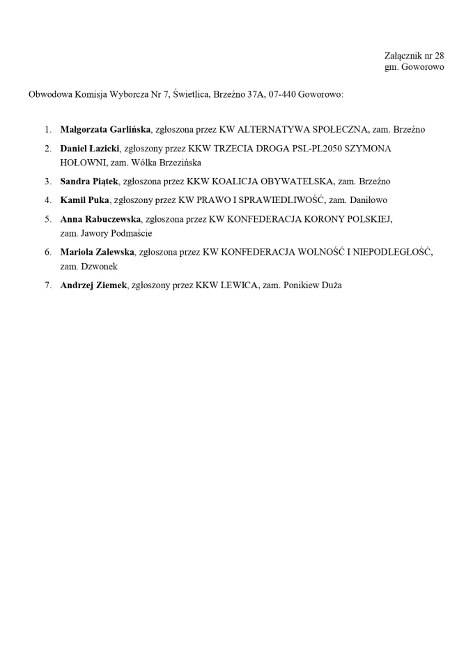 Obwodowe Komisje Wyborcze. Wybory europejskie 2024 [21.05.2024] - zdjęcie #210 - eOstroleka.pl