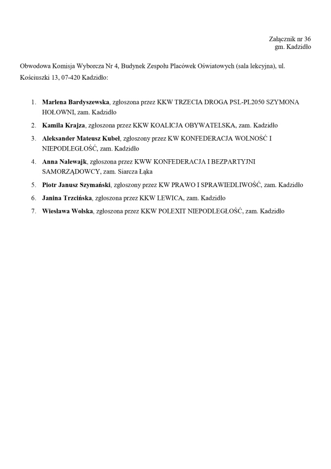 Obwodowe Komisje Wyborcze. Wybory europejskie 2024 [21.05.2024] - zdjęcie #194 - eOstroleka.pl