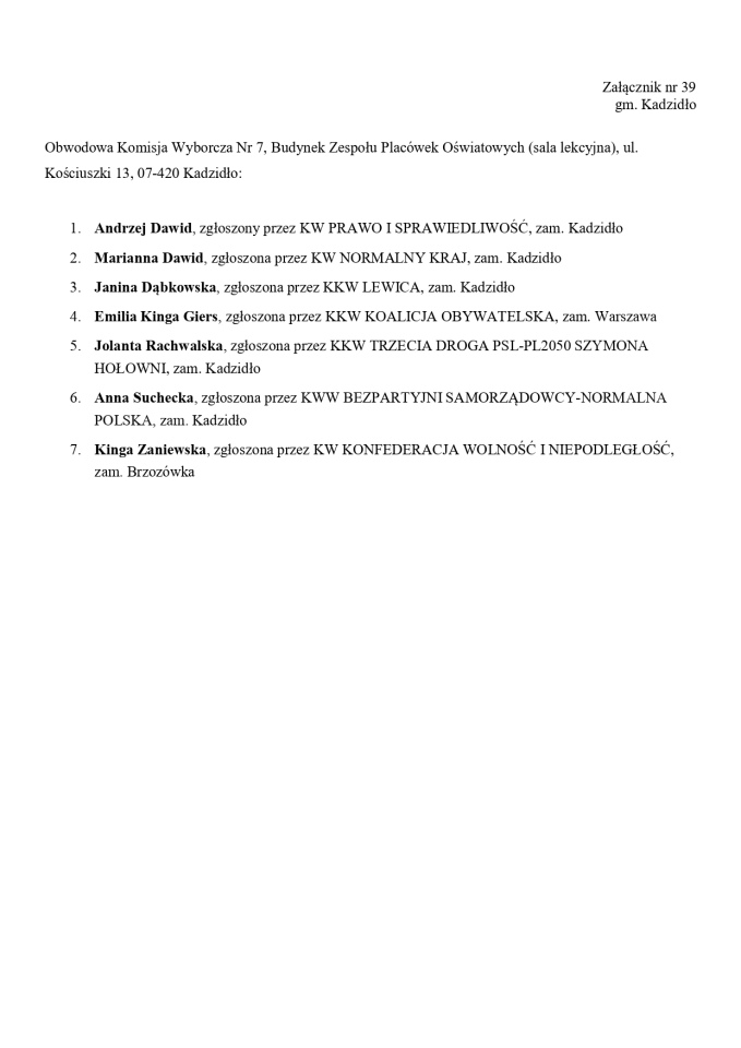 Obwodowe Komisje Wyborcze. Wybory europejskie 2024 [21.05.2024] - zdjęcie #188 - eOstroleka.pl
