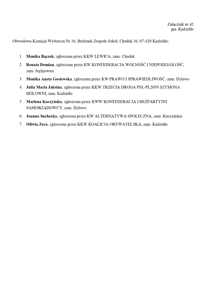 Obwodowe Komisje Wyborcze. Wybory europejskie 2024 [21.05.2024] - zdjęcie #182 - eOstroleka.pl
