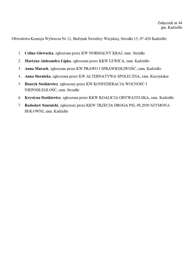 Obwodowe Komisje Wyborcze. Wybory europejskie 2024 [21.05.2024] - zdjęcie #178 - eOstroleka.pl