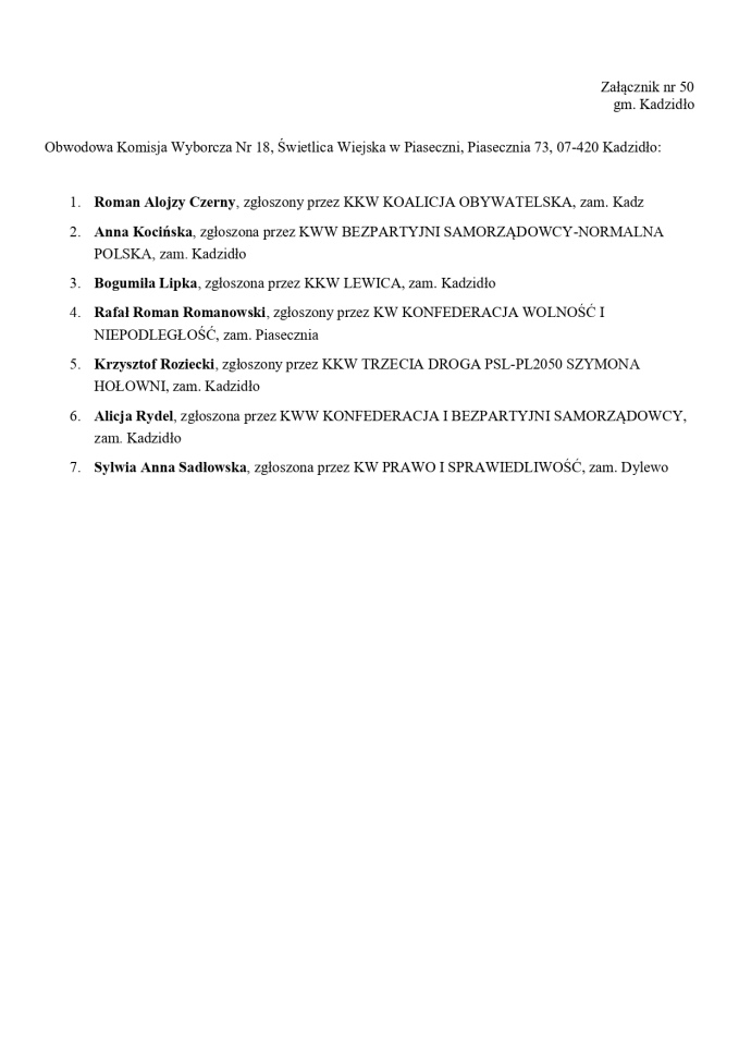Obwodowe Komisje Wyborcze. Wybory europejskie 2024 [21.05.2024] - zdjęcie #166 - eOstroleka.pl