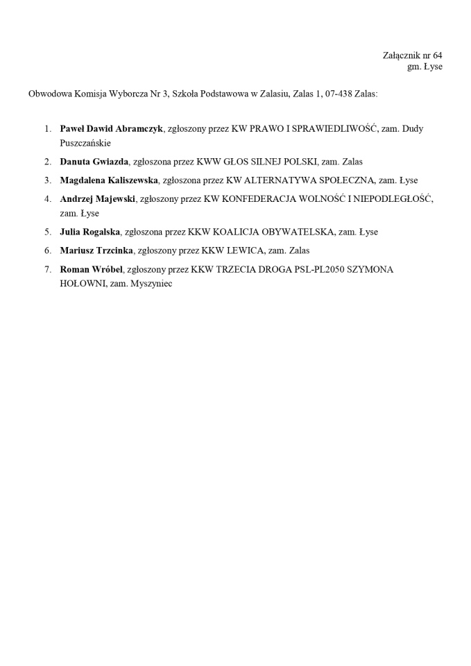 Obwodowe Komisje Wyborcze. Wybory europejskie 2024 [21.05.2024] - zdjęcie #209 - eOstroleka.pl