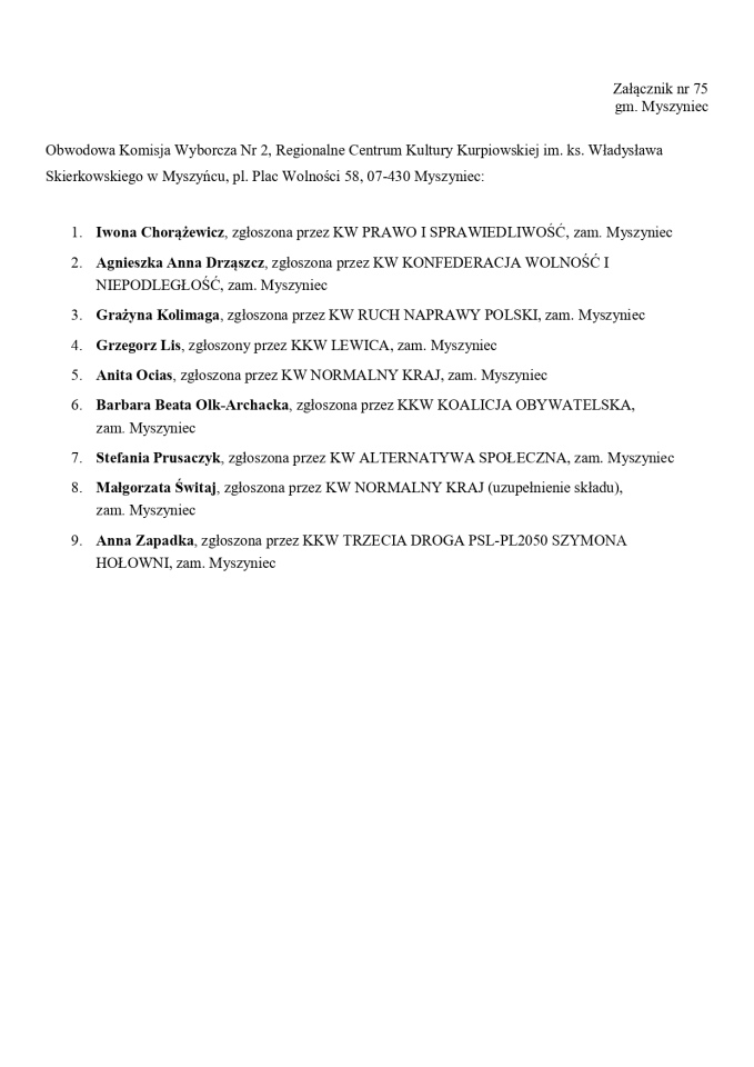 Obwodowe Komisje Wyborcze. Wybory europejskie 2024 [21.05.2024] - zdjęcie #187 - eOstroleka.pl
