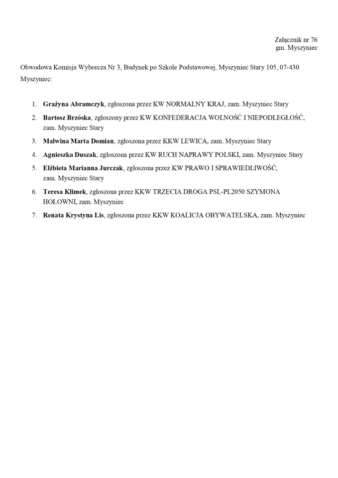 Obwodowe Komisje Wyborcze. Wybory europejskie 2024 [21.05.2024] - zdjęcie #185 - eOstroleka.pl