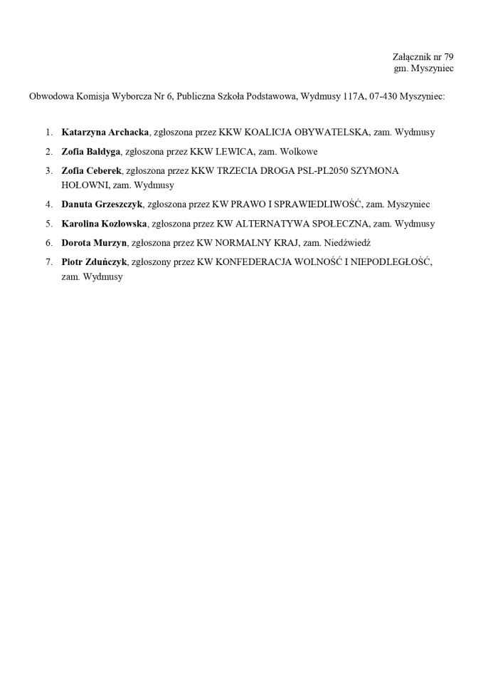 Obwodowe Komisje Wyborcze. Wybory europejskie 2024 [21.05.2024] - zdjęcie #179 - eOstroleka.pl