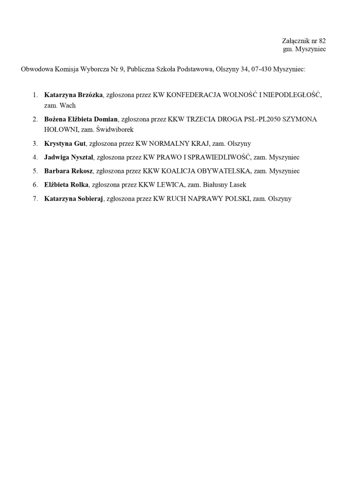 Obwodowe Komisje Wyborcze. Wybory europejskie 2024 [21.05.2024] - zdjęcie #173 - eOstroleka.pl