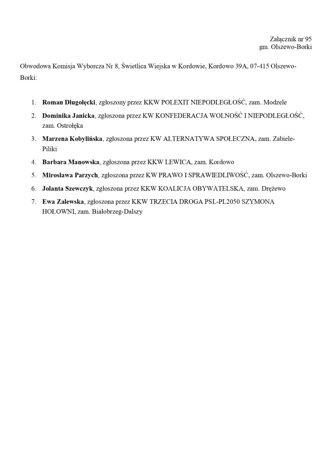 Obwodowe Komisje Wyborcze. Wybory europejskie 2024 [21.05.2024] - zdjęcie #137 - eOstroleka.pl