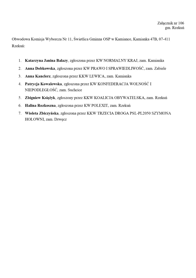 Obwodowe Komisje Wyborcze. Wybory europejskie 2024 [21.05.2024] - zdjęcie #113 - eOstroleka.pl
