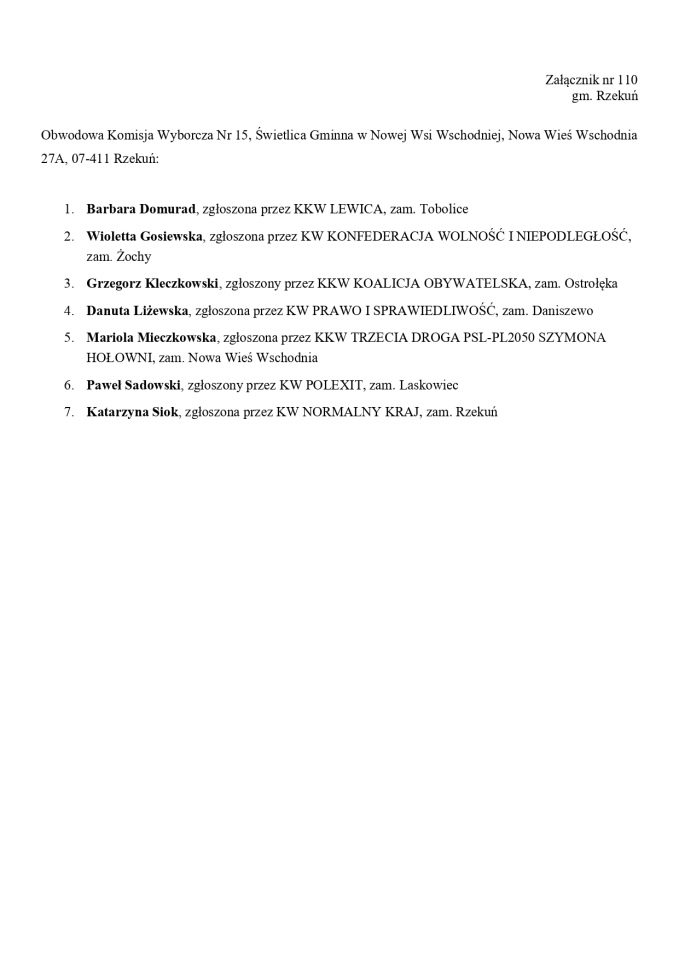 Obwodowe Komisje Wyborcze. Wybory europejskie 2024 [21.05.2024] - zdjęcie #102 - eOstroleka.pl