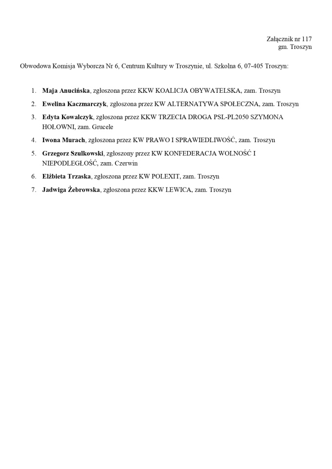 Obwodowe Komisje Wyborcze. Wybory europejskie 2024 [21.05.2024] - zdjęcie #81 - eOstroleka.pl