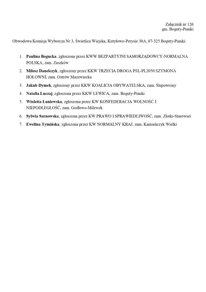 Obwodowe Komisje Wyborcze. Wybory europejskie 2024 [21.05.2024] - zdjęcie #54 - eOstroleka.pl