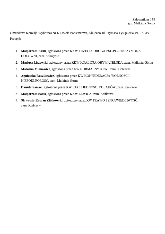 Obwodowe Komisje Wyborcze. Wybory europejskie 2024 [21.05.2024] - zdjęcie #156 - eOstroleka.pl