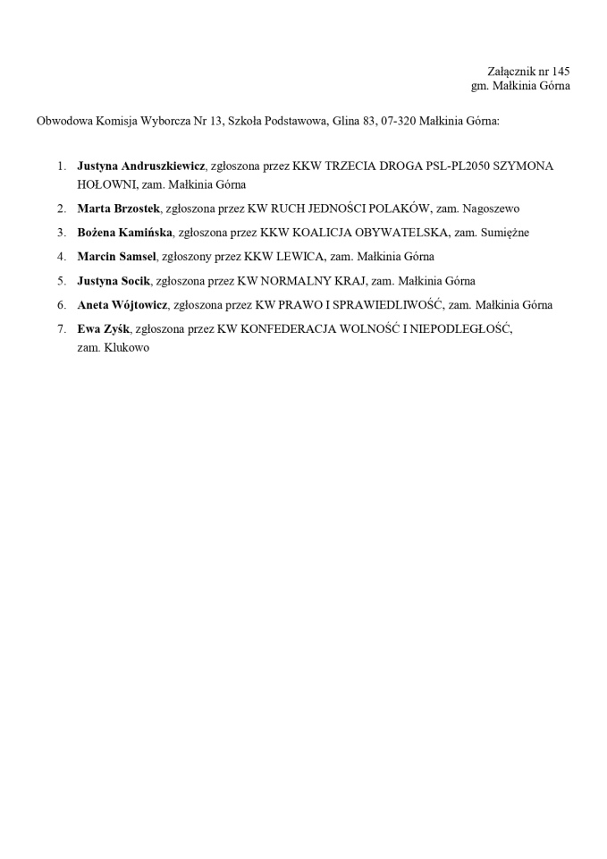 Obwodowe Komisje Wyborcze. Wybory europejskie 2024 [21.05.2024] - zdjęcie #136 - eOstroleka.pl