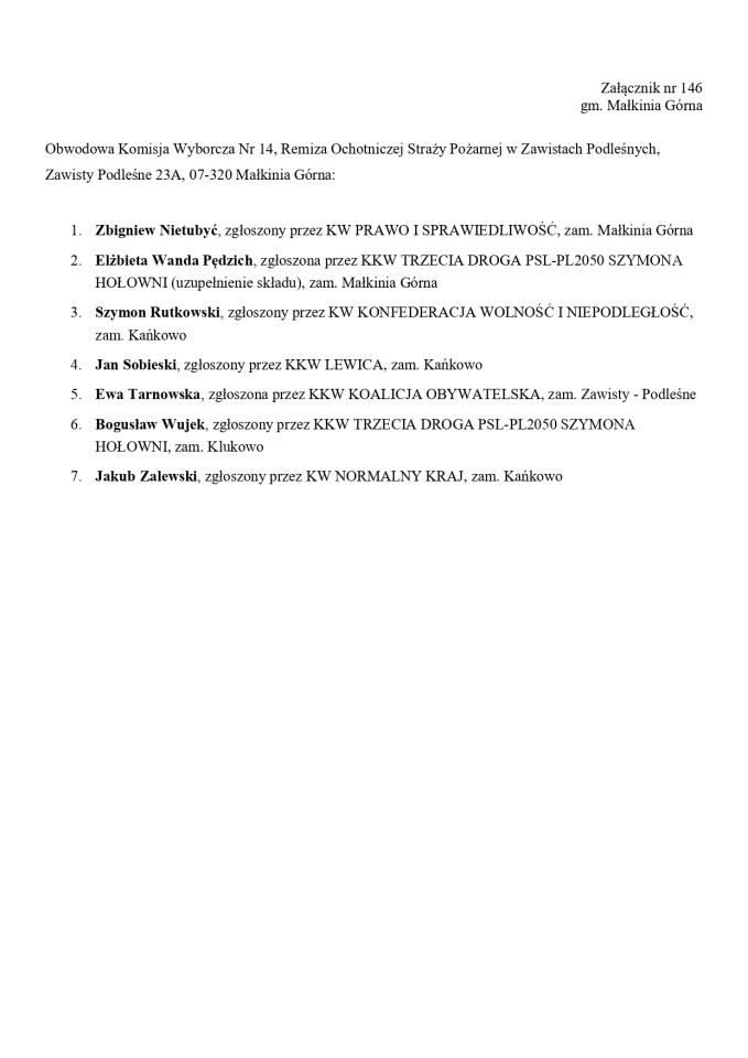 Obwodowe Komisje Wyborcze. Wybory europejskie 2024 [21.05.2024] - zdjęcie #134 - eOstroleka.pl