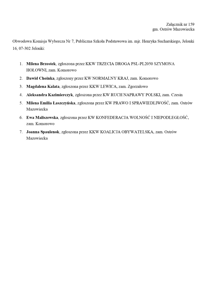 Obwodowe Komisje Wyborcze. Wybory europejskie 2024 [21.05.2024] - zdjęcie #100 - eOstroleka.pl