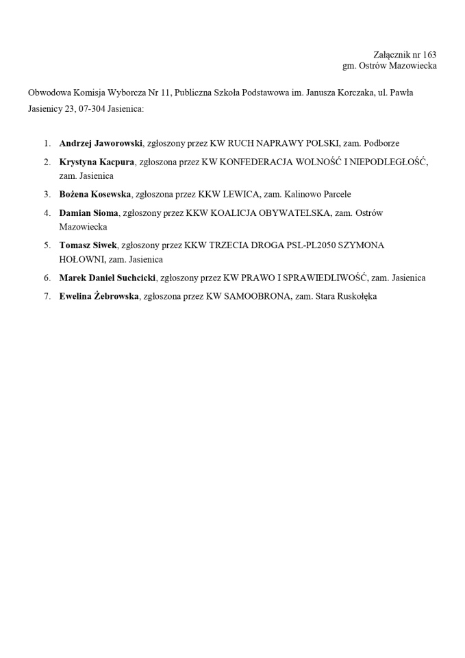 Obwodowe Komisje Wyborcze. Wybory europejskie 2024 [21.05.2024] - zdjęcie #88 - eOstroleka.pl
