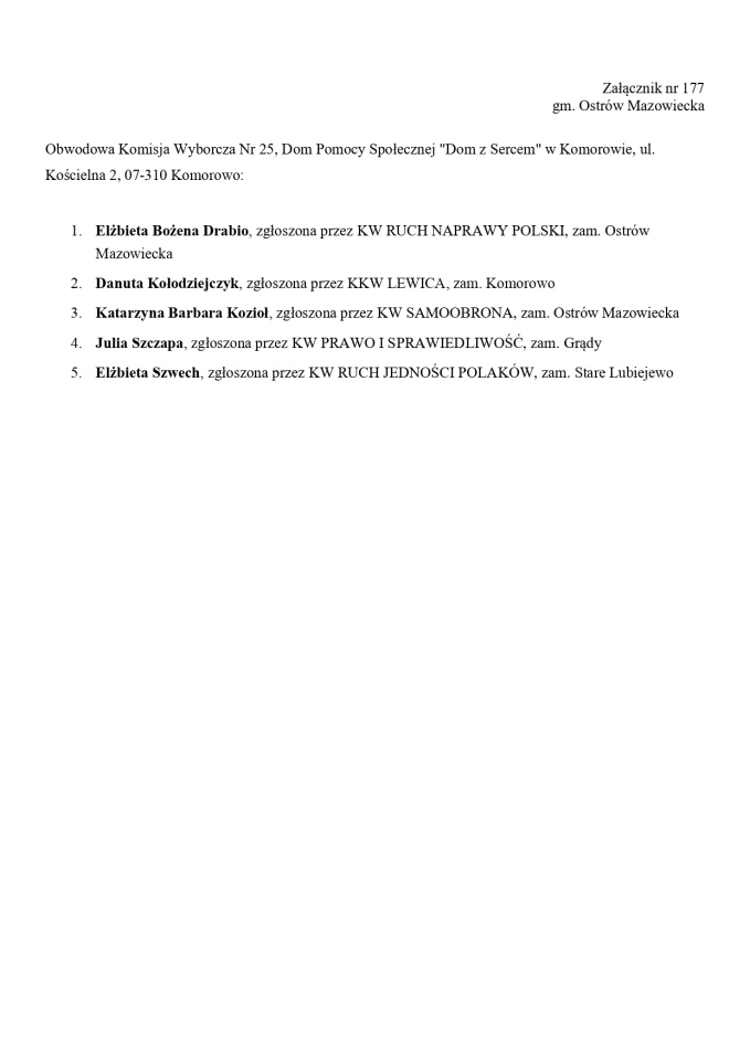 Obwodowe Komisje Wyborcze. Wybory europejskie 2024 [21.05.2024] - zdjęcie #46 - eOstroleka.pl