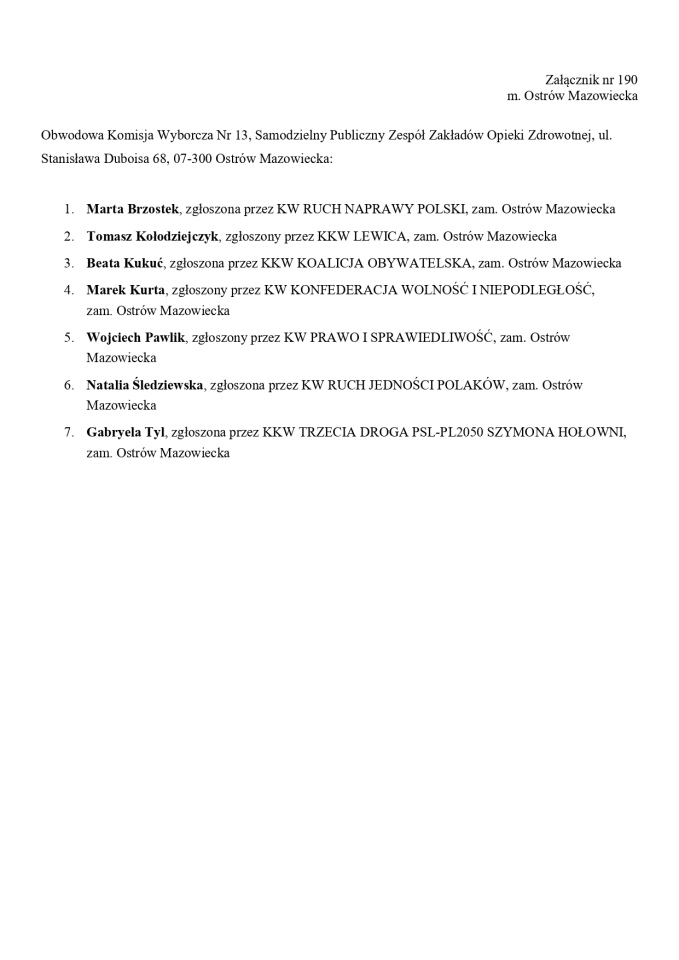 Obwodowe Komisje Wyborcze. Wybory europejskie 2024 [21.05.2024] - zdjęcie #20 - eOstroleka.pl