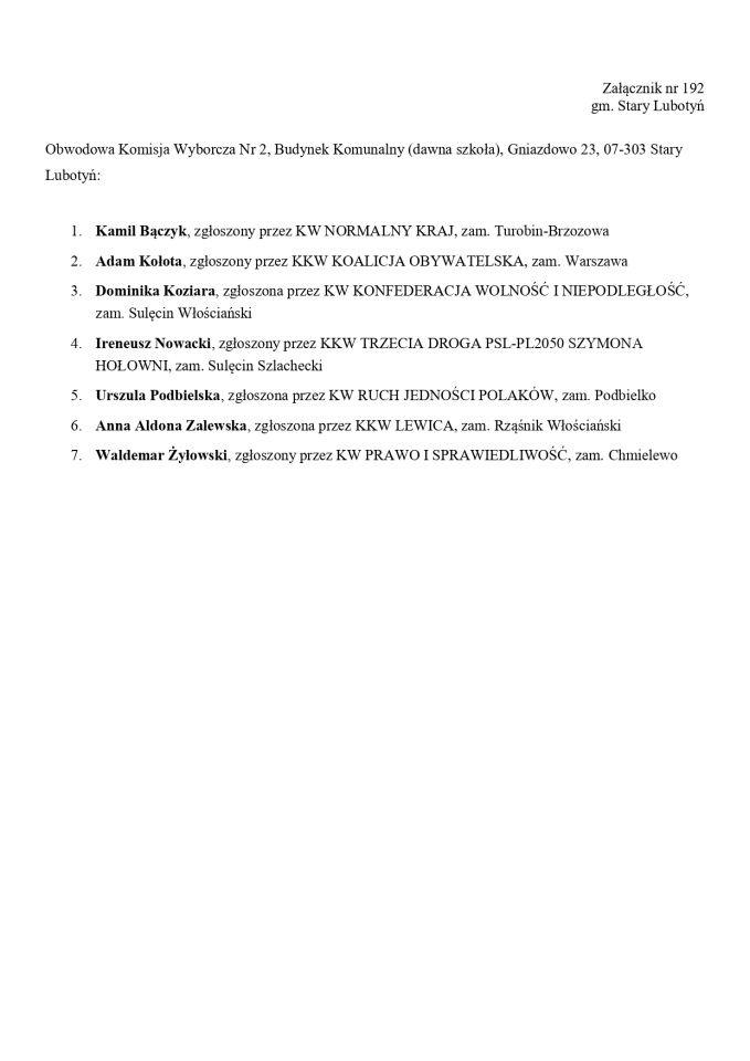 Obwodowe Komisje Wyborcze. Wybory europejskie 2024 [21.05.2024] - zdjęcie #18 - eOstroleka.pl