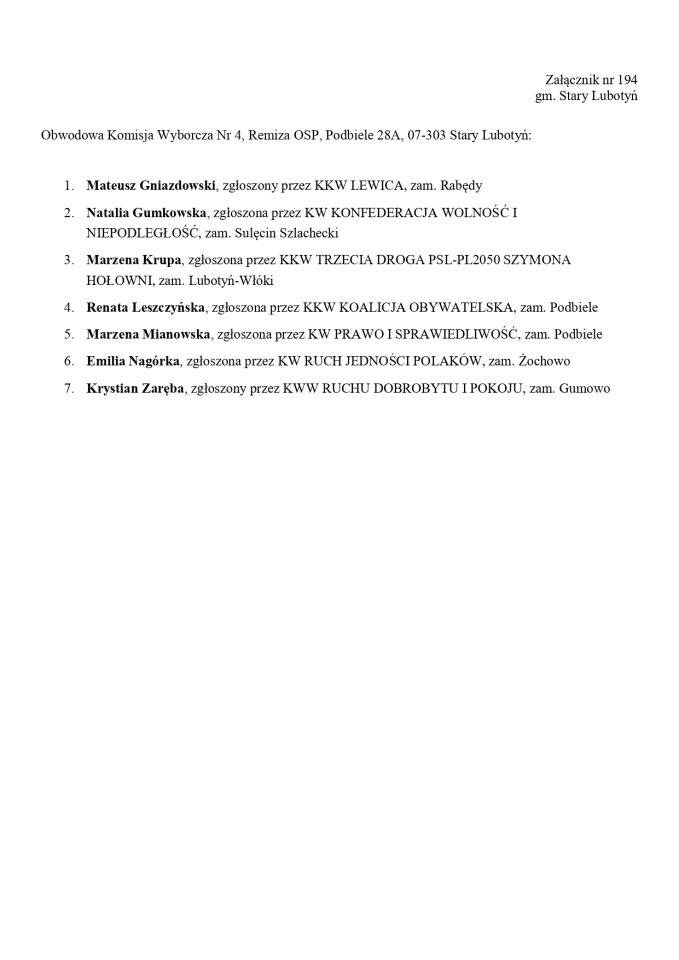 Obwodowe Komisje Wyborcze. Wybory europejskie 2024 [21.05.2024] - zdjęcie #16 - eOstroleka.pl