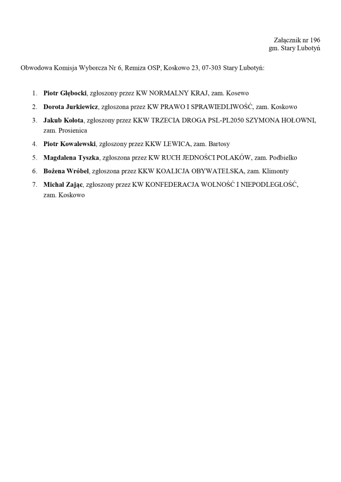 Obwodowe Komisje Wyborcze. Wybory europejskie 2024 [21.05.2024] - zdjęcie #14 - eOstroleka.pl