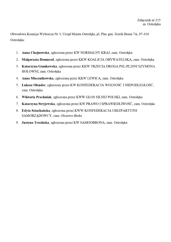 Obwodowe Komisje Wyborcze. Wybory europejskie 2024 [21.05.2024] - zdjęcie #104 - eOstroleka.pl