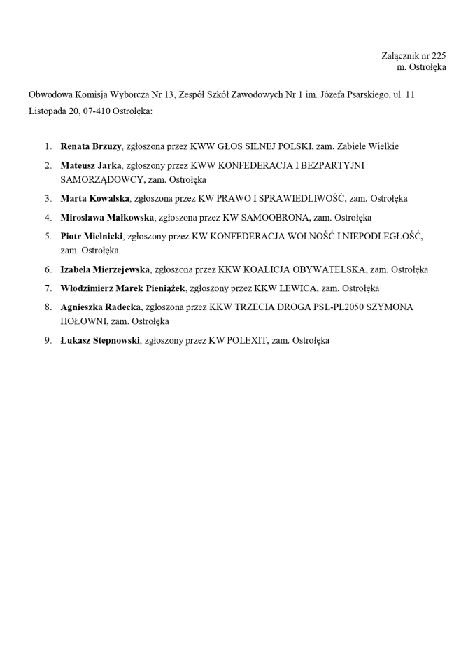 Obwodowe Komisje Wyborcze. Wybory europejskie 2024 [21.05.2024] - zdjęcie #74 - eOstroleka.pl
