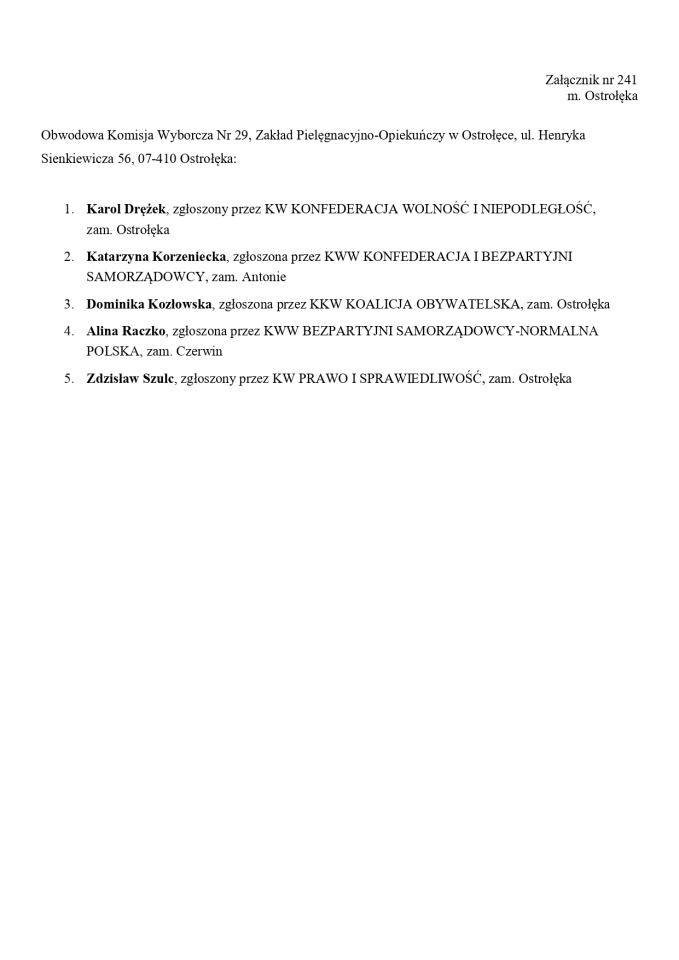 Obwodowe Komisje Wyborcze. Wybory europejskie 2024 [21.05.2024] - zdjęcie #27 - eOstroleka.pl