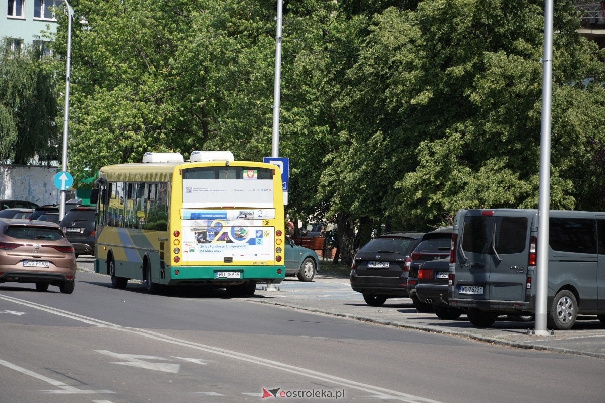 Kraksa z autobusem miejskim w Ostrołęce [24.05.2024] - zdjęcie #6 - eOstroleka.pl