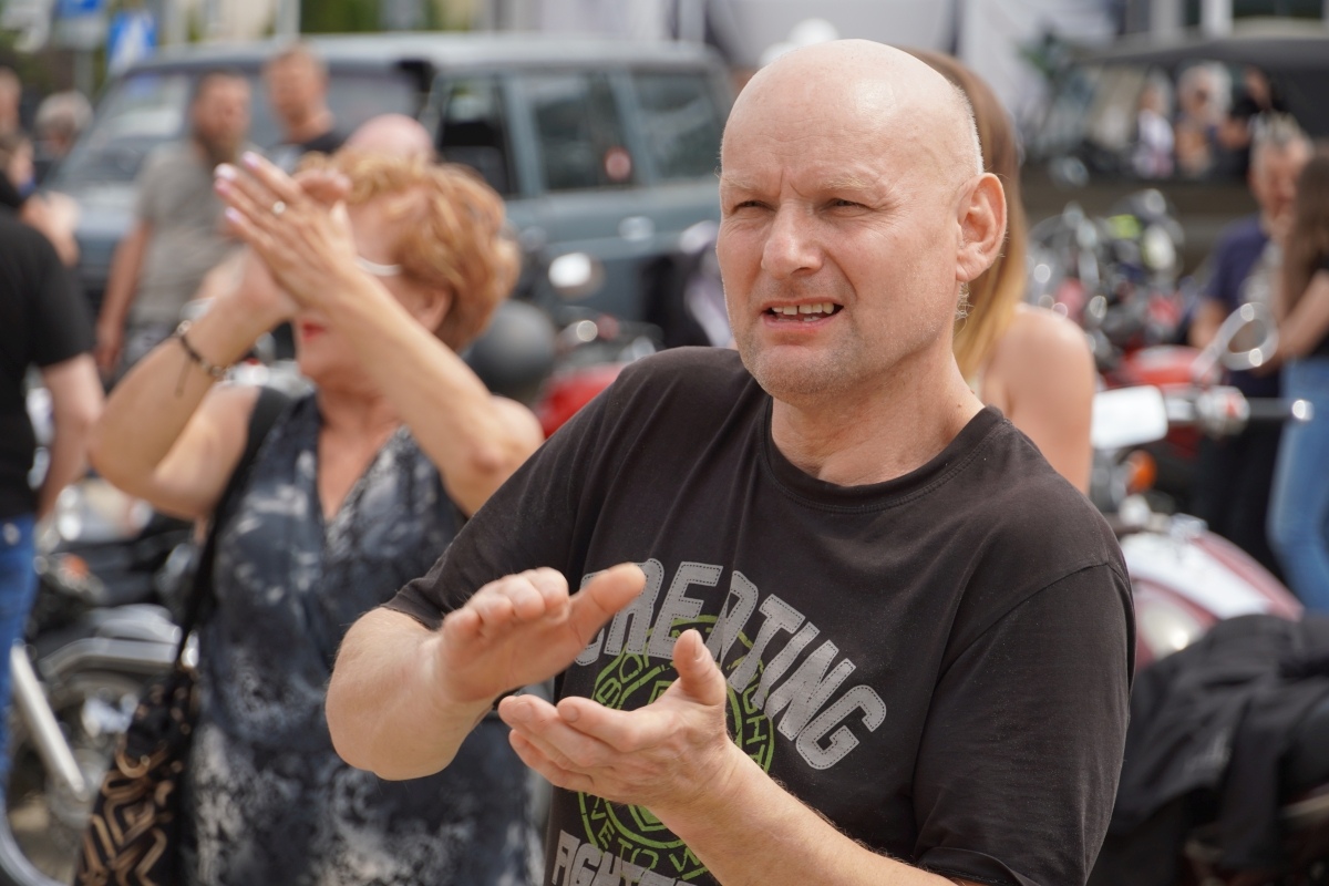 Motoserce 2024 - parada motocykli ulicami Ostrołęki [25.05.2024] - zdjęcie #216 - eOstroleka.pl
