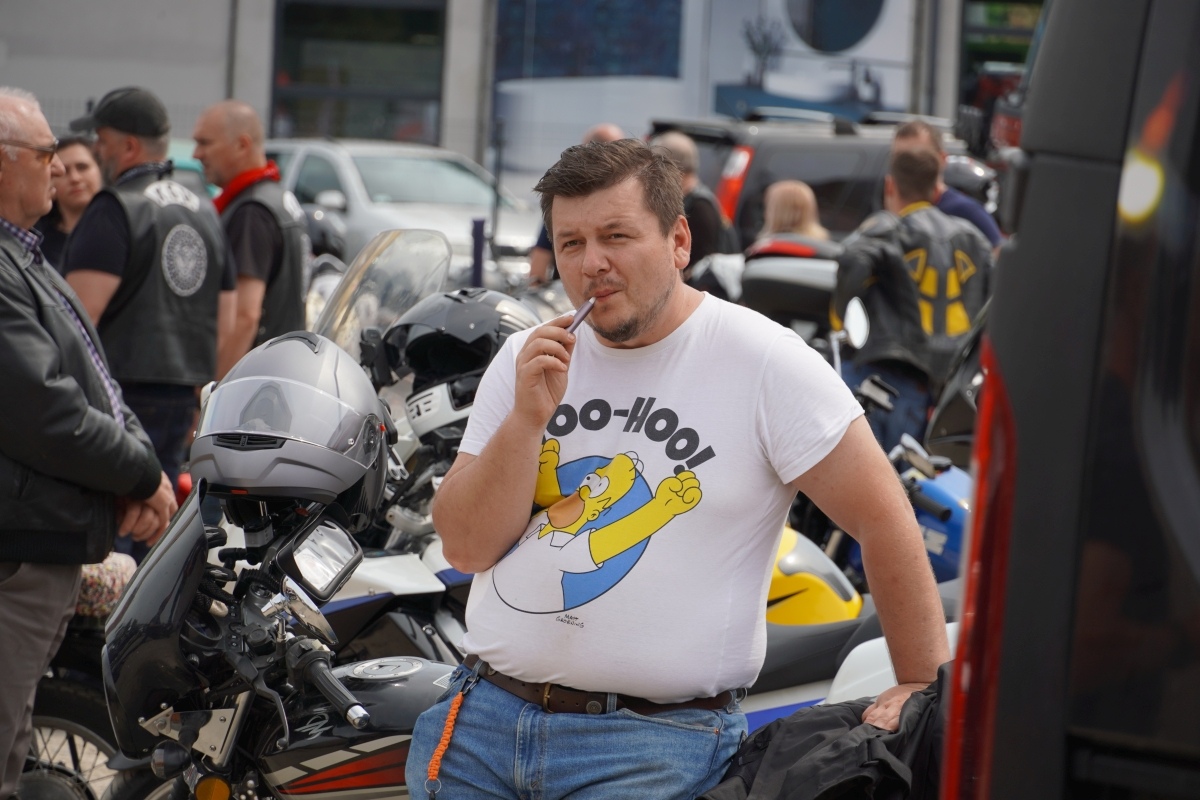 Motoserce 2024 - parada motocykli ulicami Ostrołęki [25.05.2024] - zdjęcie #215 - eOstroleka.pl