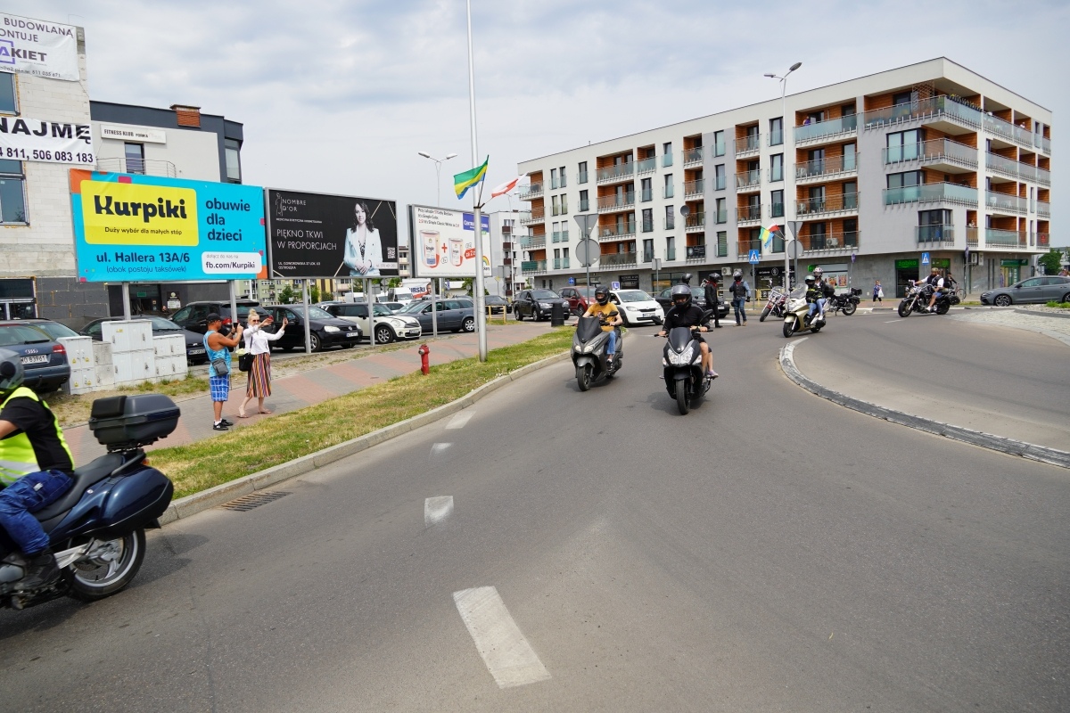 Motoserce 2024 - parada motocykli ulicami Ostrołęki [25.05.2024] - zdjęcie #28 - eOstroleka.pl