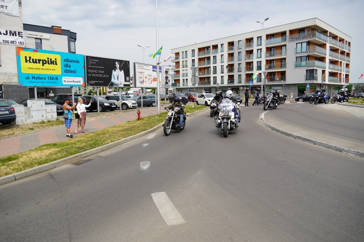 Motoserce 2024 - parada motocykli ulicami Ostrołęki [25.05.2024] - zdjęcie #17 - eOstroleka.pl