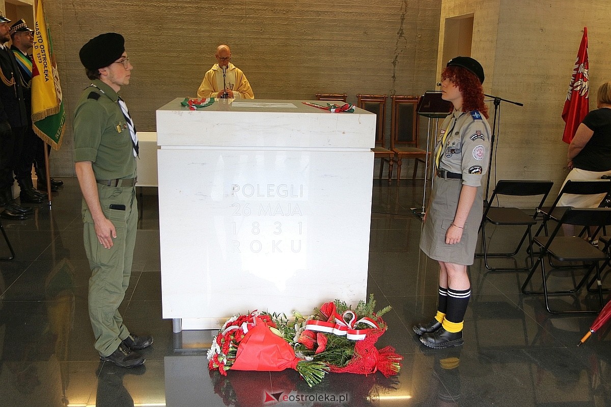 Uroczyste obchody 193. rocznicy bitwy pod Ostrołęką [25.05.2024]] - zdjęcie #3 - eOstroleka.pl