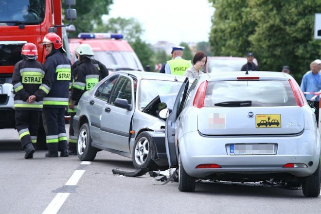 Wypadek w Rzekuniu (24.06.2011) - zdjęcie #13 - eOstroleka.pl